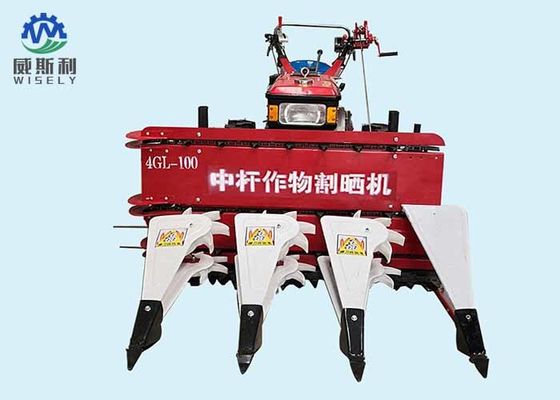 中国 簡単なアルファルファ/米の収穫者機械、小さい米の収穫機の引き後ろ サプライヤー