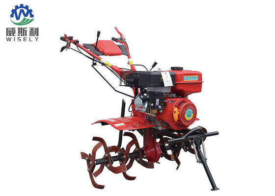 中国 歩くトラクターのための最も最近の農業の農業機械の小さいガスRototillers サプライヤー